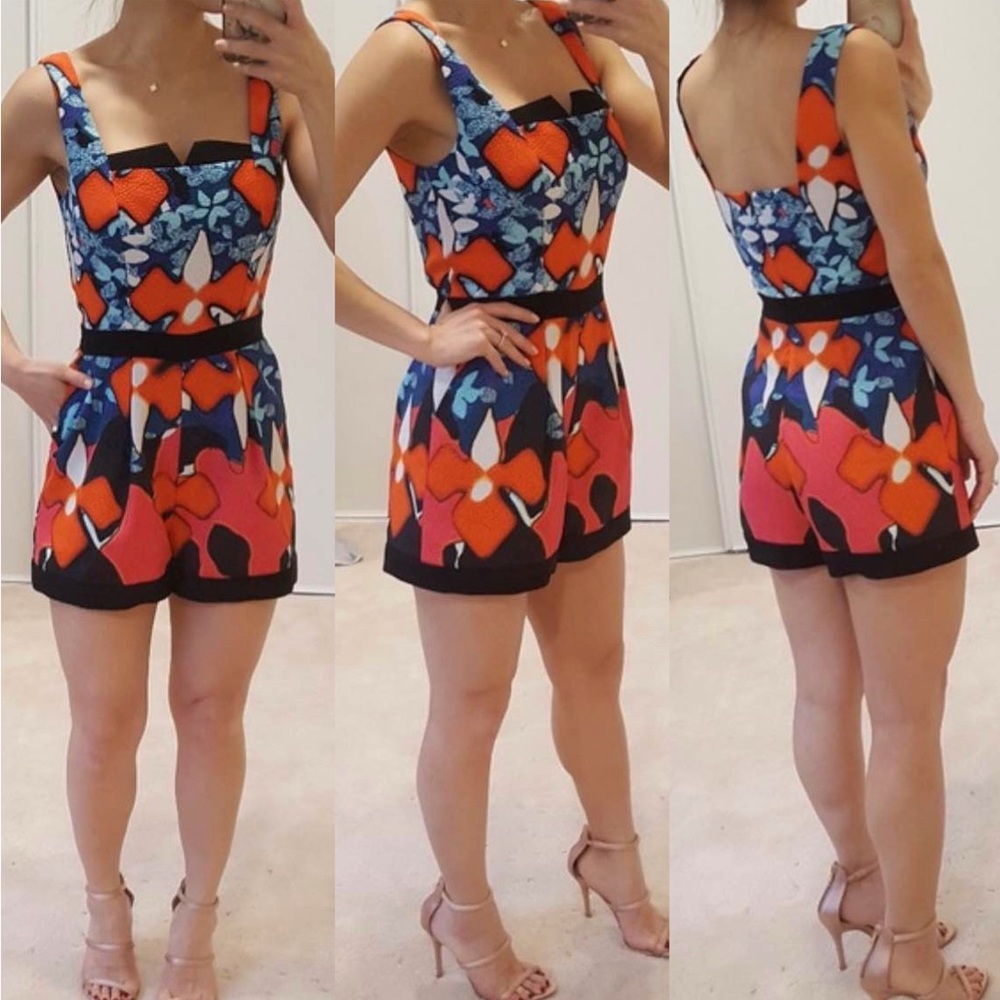 Peter Pilotto X Target Collab Jacquard Print Romper Size 2
